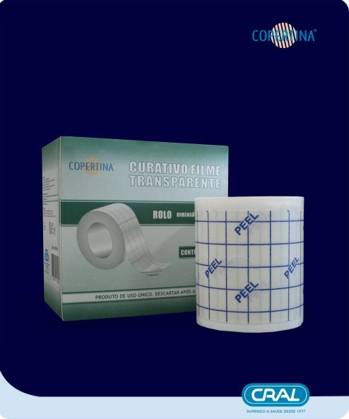 Curativo filme transparente rolo – COPERTINA®